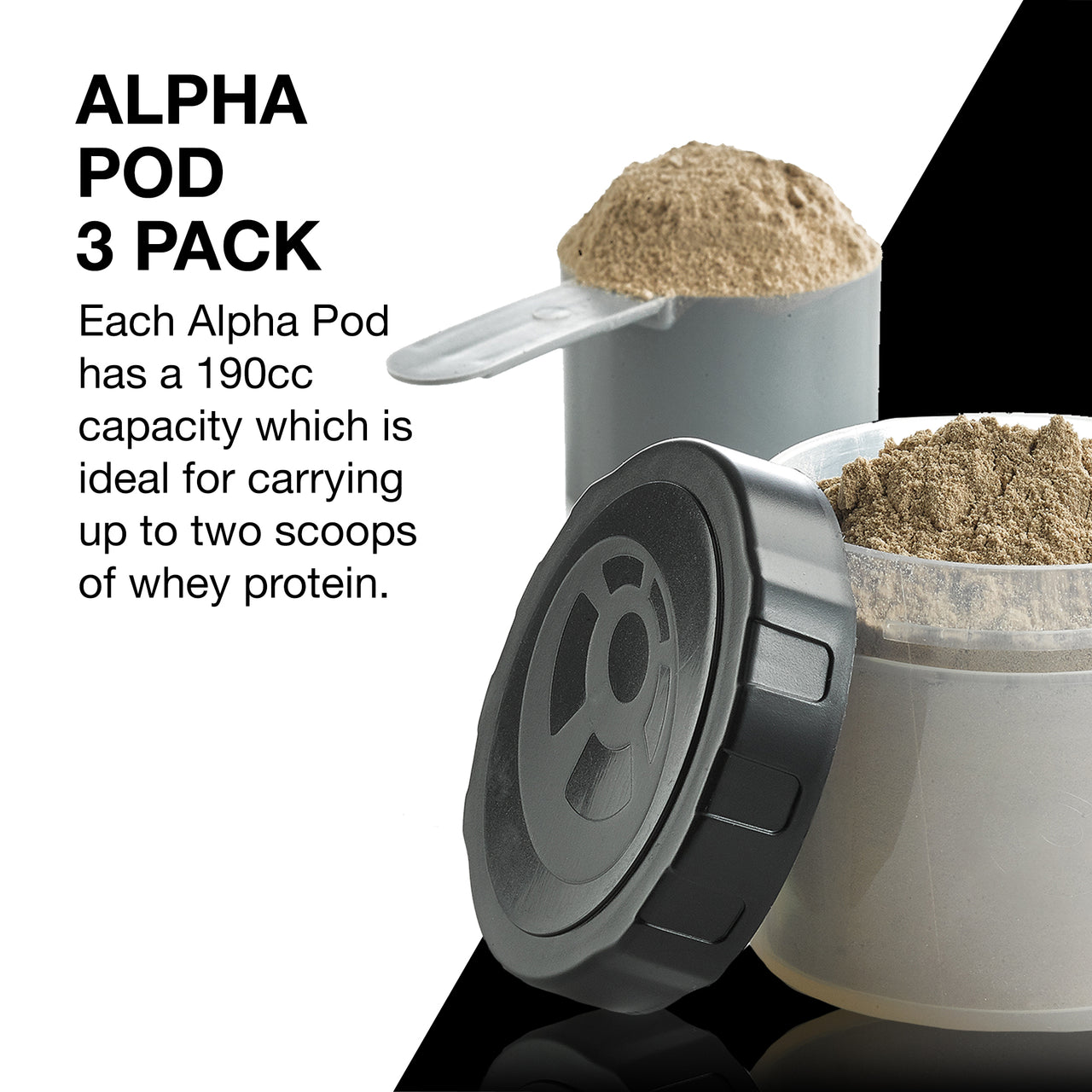 Alpha Pod 3 Pack - Supplement Storage