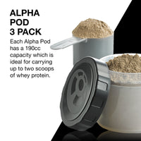 Thumbnail for Alpha Pod 3 Pack - Supplement Storage