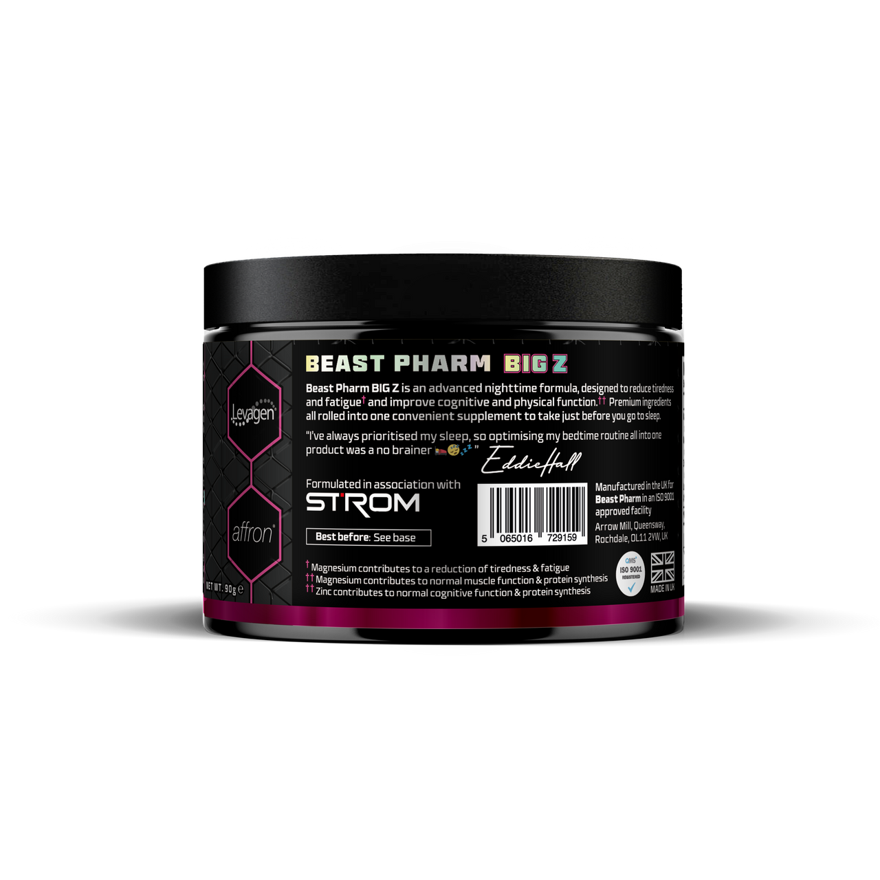 Beast Pharm BIG Z Powder Advanced Nighttime Formula
