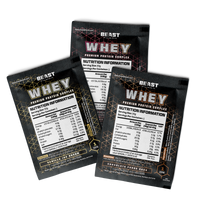 Thumbnail for Beast Pharm WHEY Premium Protein Complex - 3 Sample Variety Pack