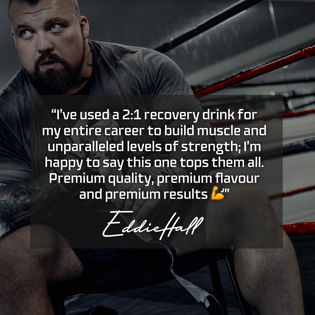 RECOVER Eddie Hall quote